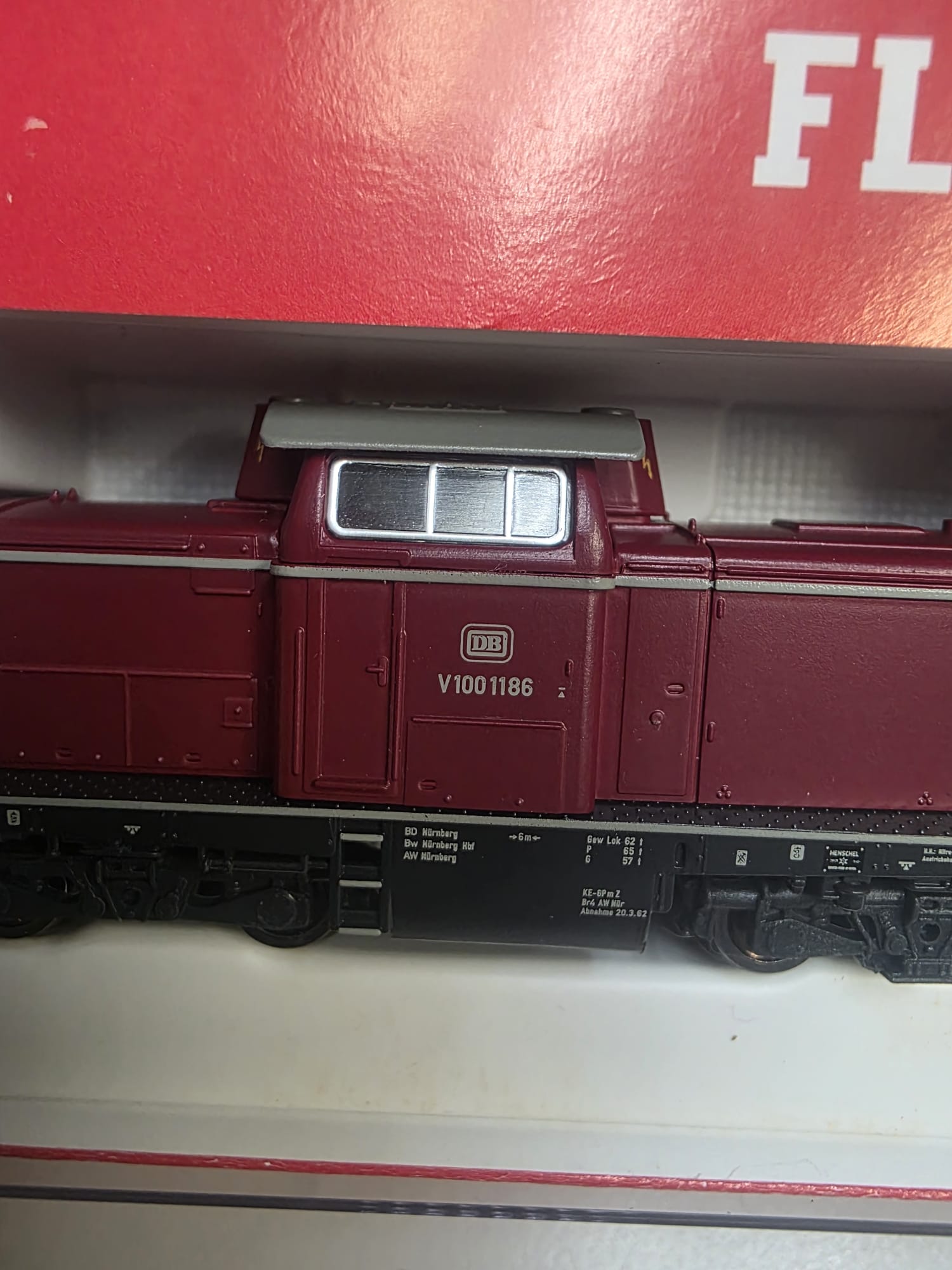 🚂 絕版經典！FLEISCHMANN 723006 V100 N規機車