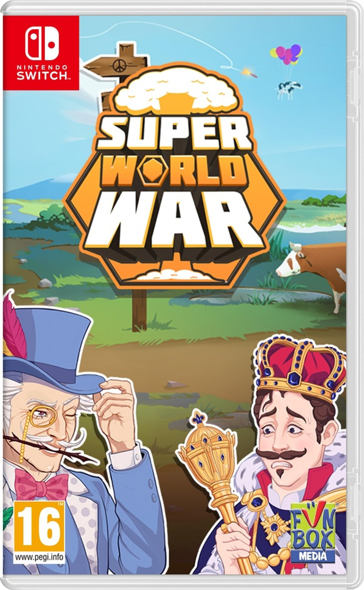 【預售 20/11】NS 超級世界大戰 Super World War 英/日文  (英文封面) PO1281