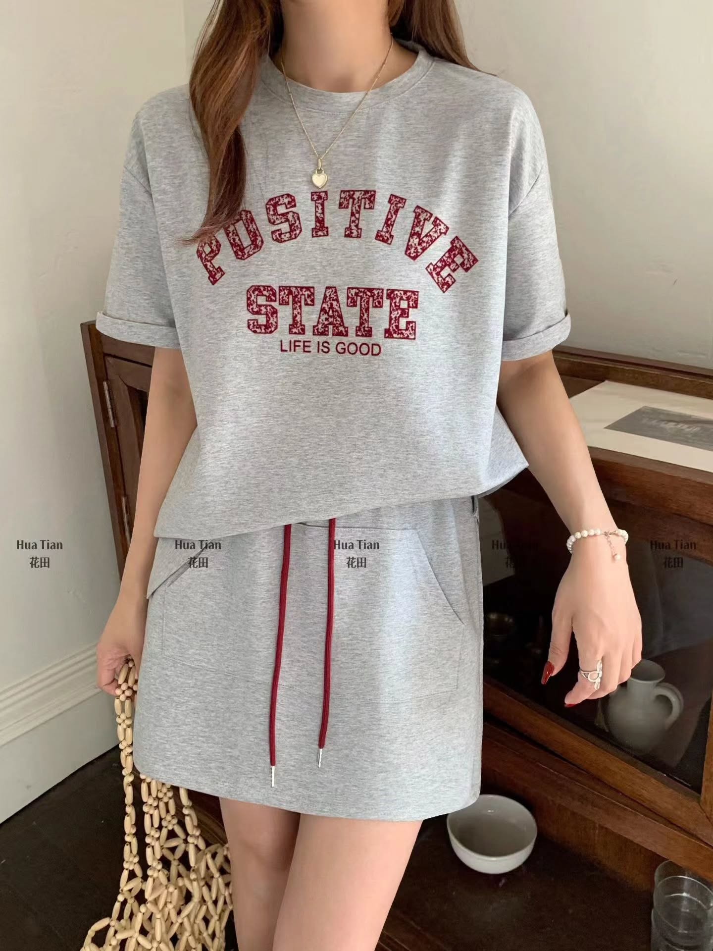 C8033 韩系太空棉套装🇨🇳