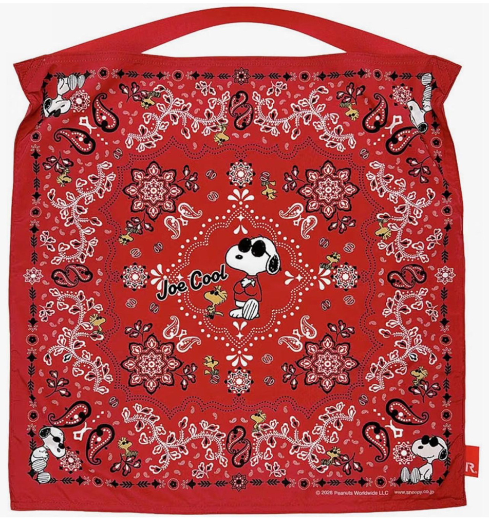 【ROOTOTE】TABLO 50超輕量絲巾袋系列-Snoopy（6色可選）