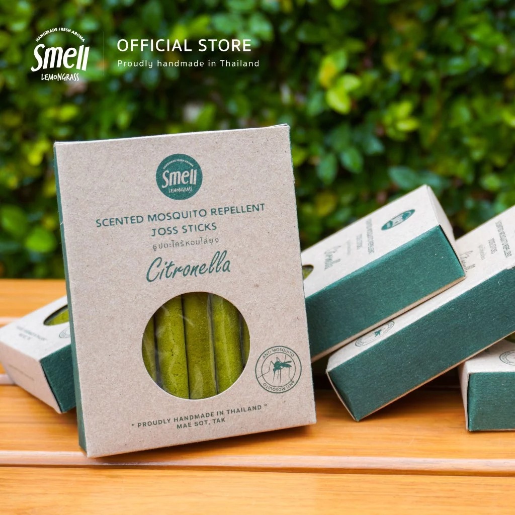 🇹🇭泰國Smell Lemongrass 香茅驅蚊香薰棒🌿