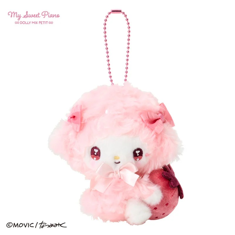 🎀【預訂】DOLLY MIX PETIT My Sweet Piano 草莓公仔掛飾