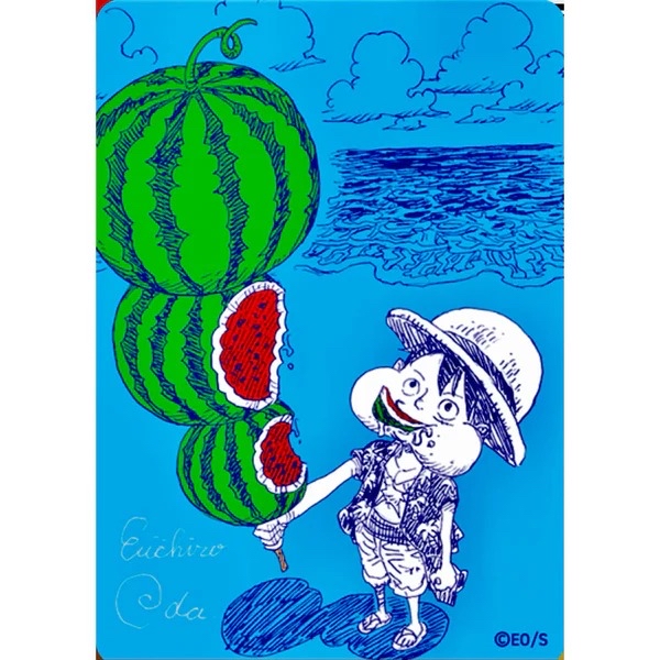 Shueisha Summer Comics Fair 2026 ONE PIECE Promo 路飛西瓜