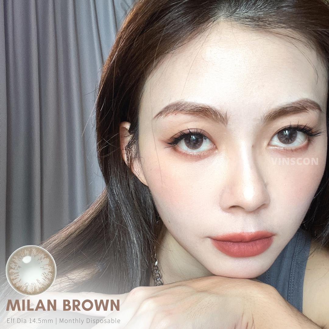 Milan Brown 14.5mm
