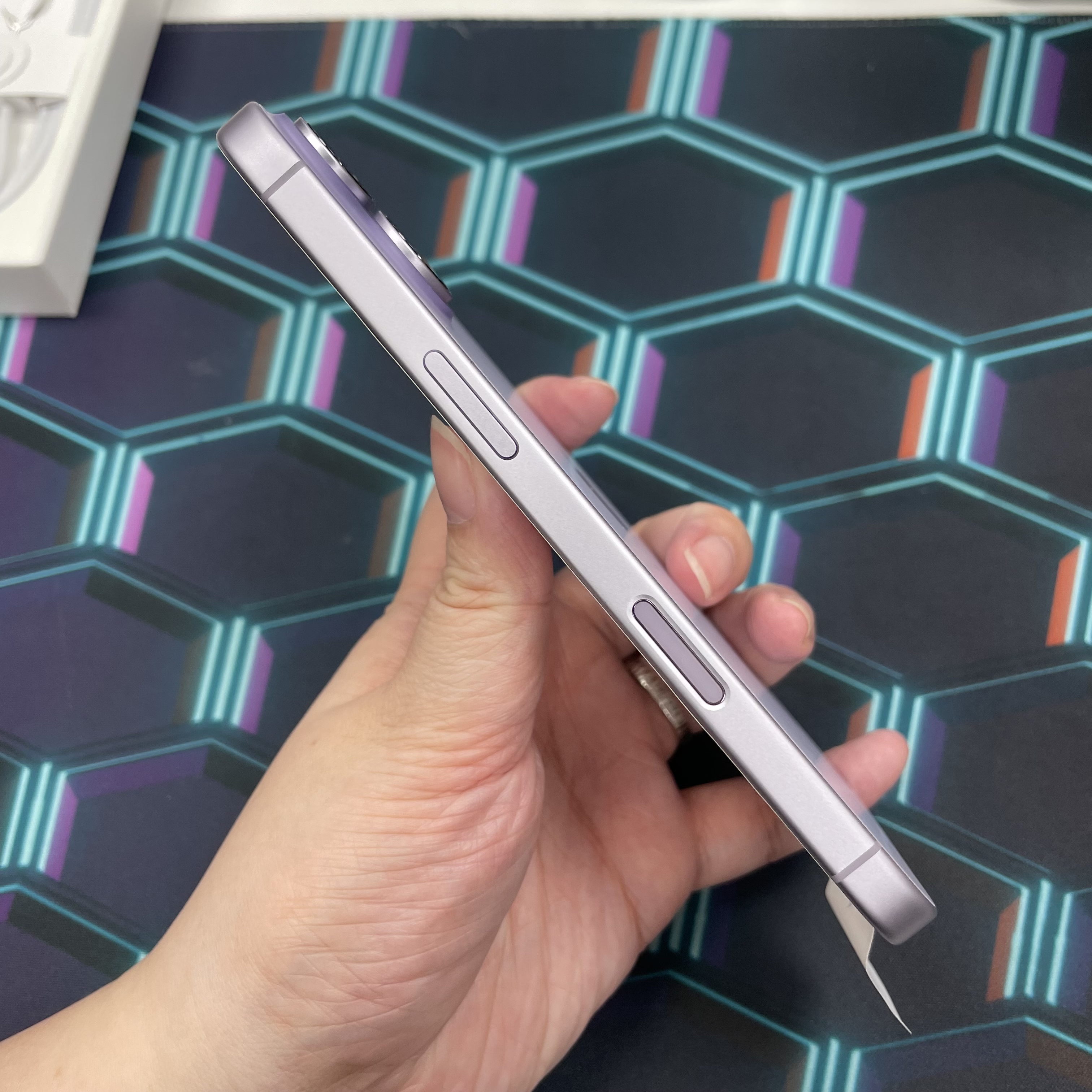 *6195 17 全新機 256GB 電100 紫色 purple