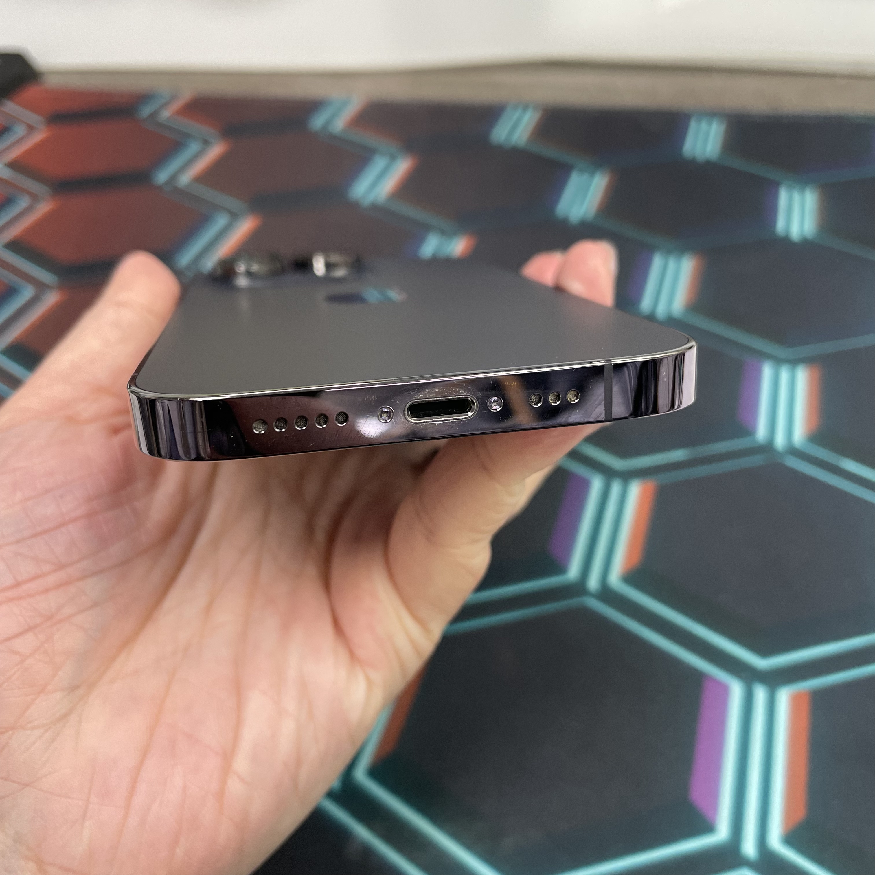 *7983 14 pro 完美機256GB 電71 紫色 purple