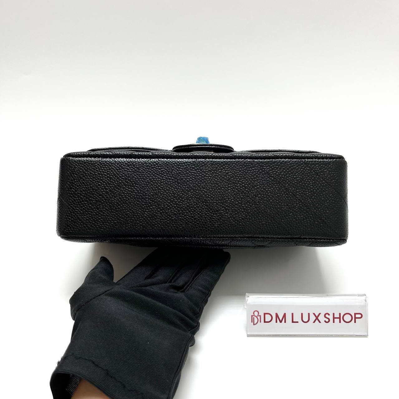 Chanel Black Caviar Small Classic Flap Bag GHW