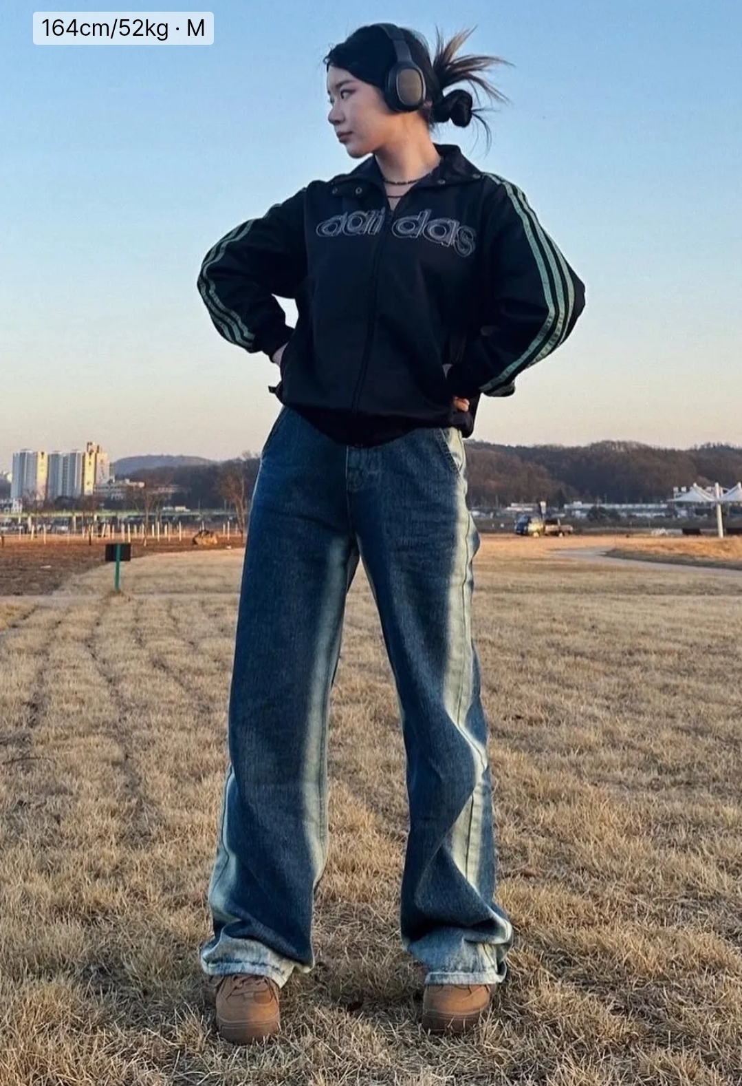 AVANDRESS 超人氣 Side-line Wide Pants