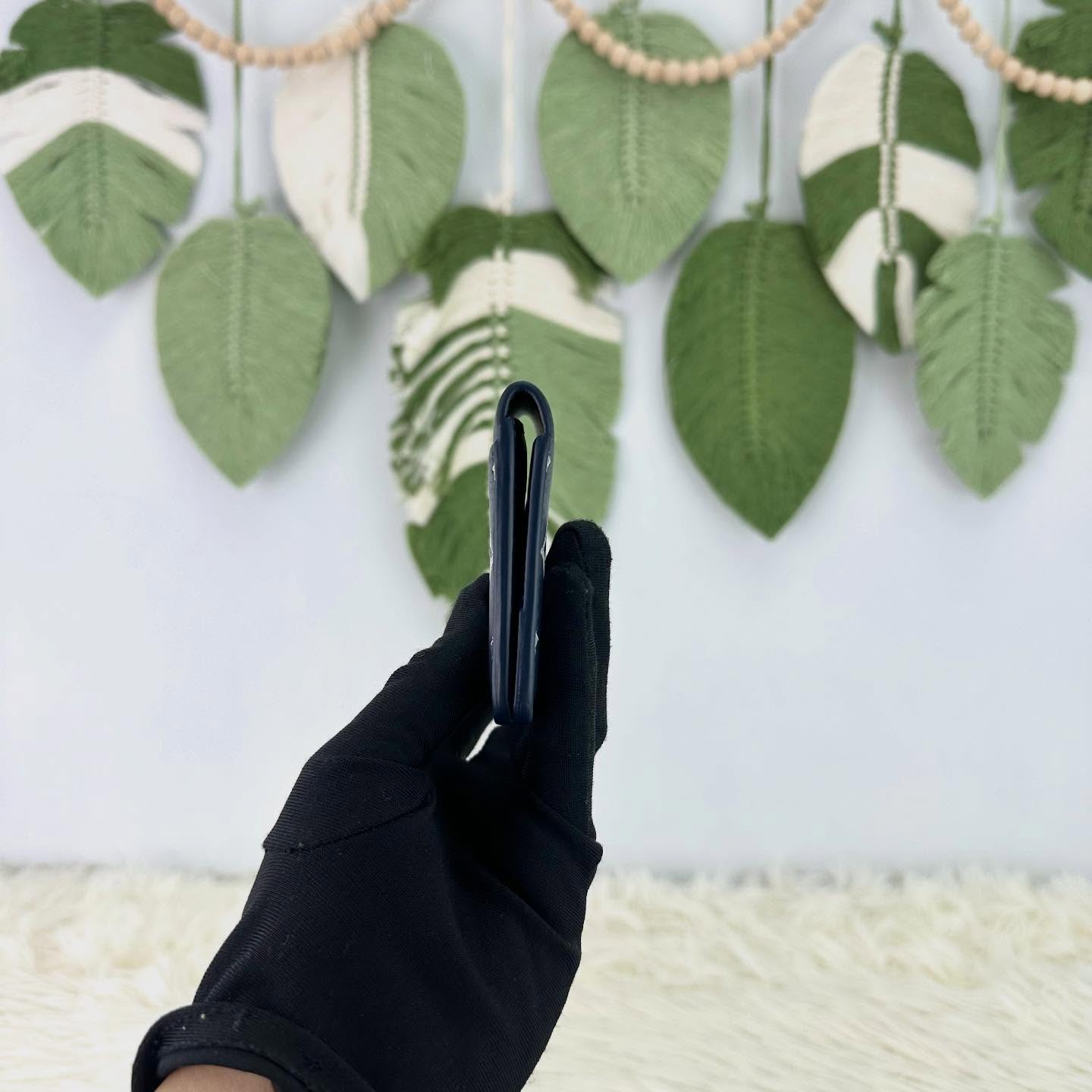 LV 🤍PRE OWNED Pocket Organizer 藍白色真皮印花卡片包 晶片款 全套有單💙