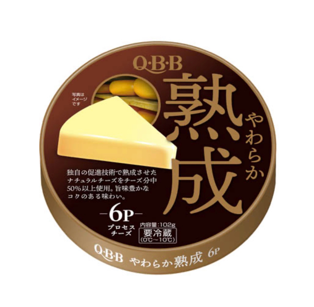 日本QBB芝士小食（6粒）