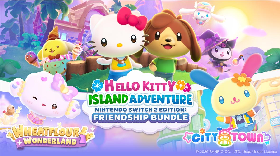 [預訂][日版] NS2 Hello Kitty: 島嶼冒險 (訂價HKD348) (訂金HKD100)
