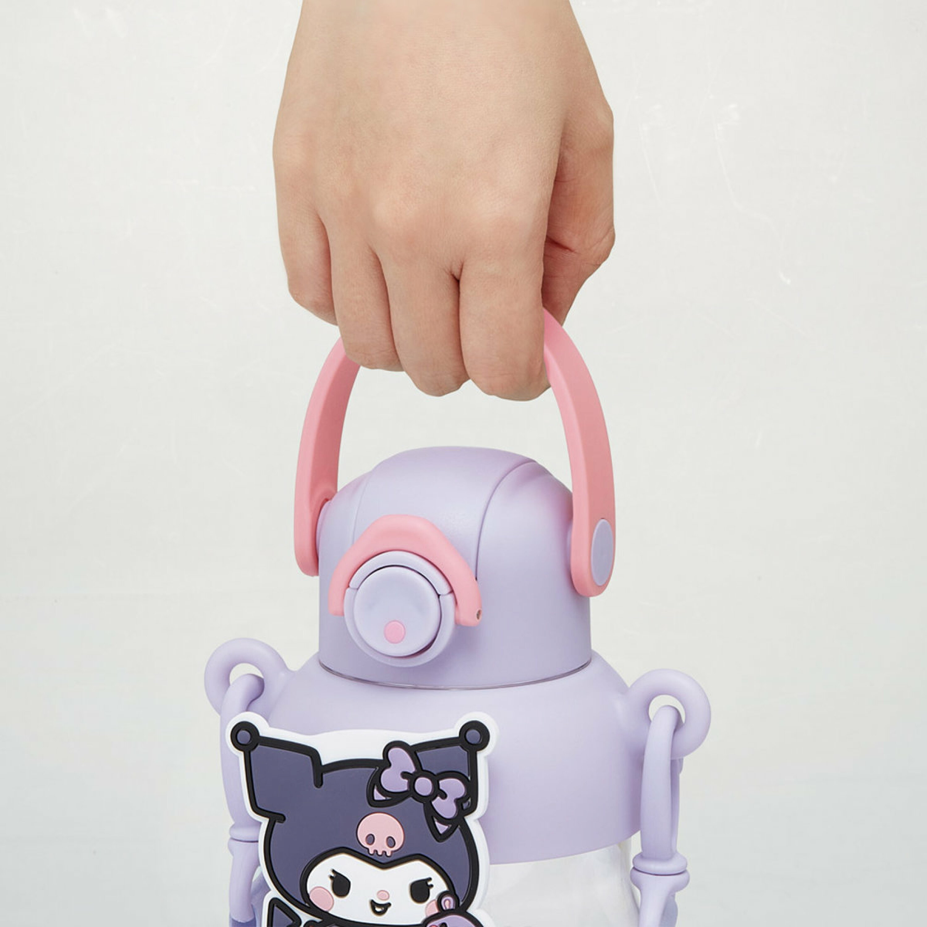 現貨🇯🇵Skater 大容量吸管水樽 650ml -Kuromi