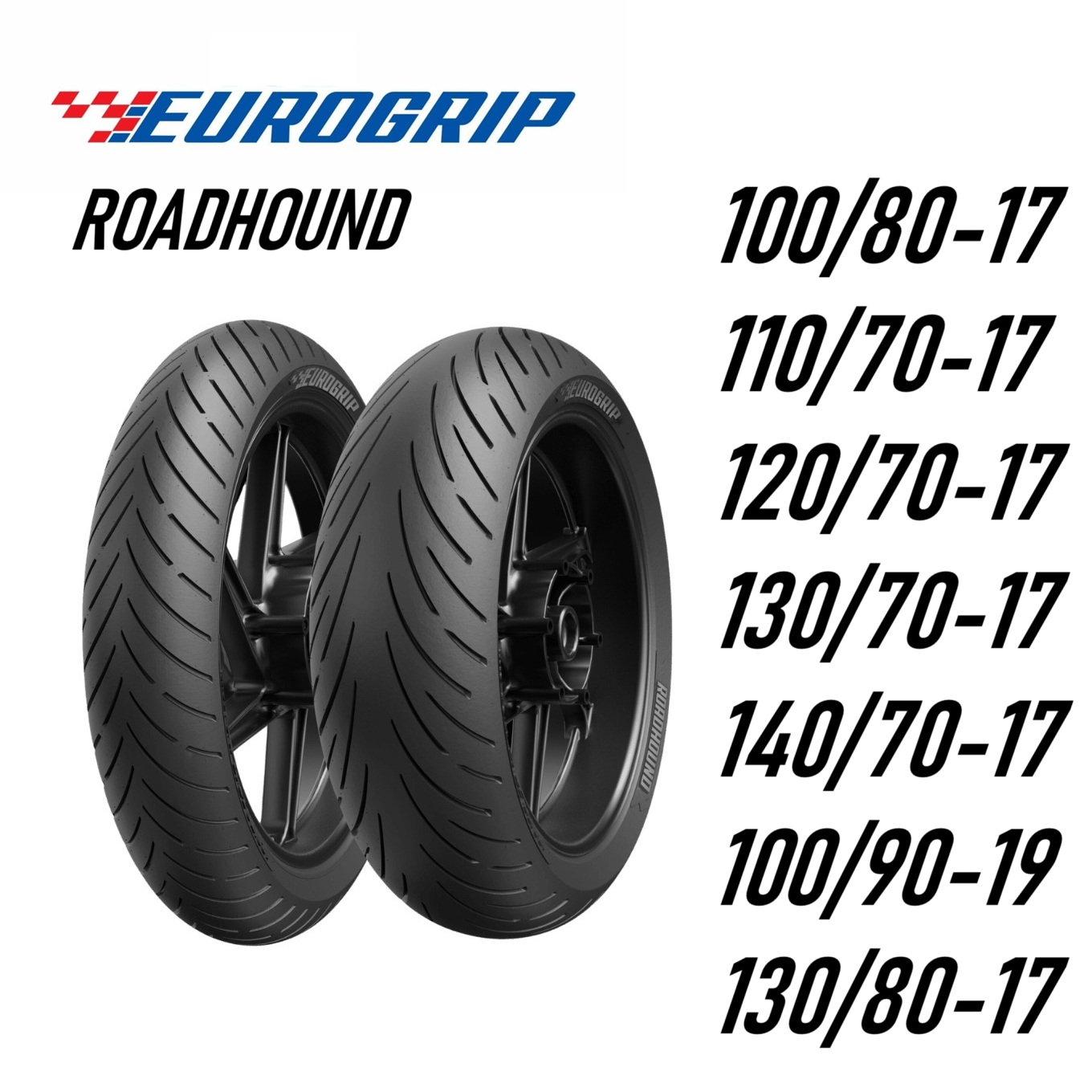 Eurogrip Tayar Rim 12 13 14 15 17 Inci Bee Connect Tyre 110/70-13 120/70-13 130/70-13 150/70-13 120/70-15 90/80-14 100/80-14 70/90-17 80/90-17 90/80-17 140/70-17