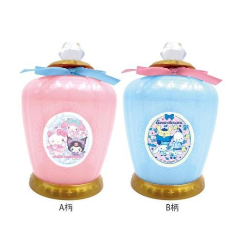日本正版🇯🇵Sanrio 閃粉公主風儲物罐✨｜ラメキャニスター｜粉紅💗藍色💙兩款 - 743-072