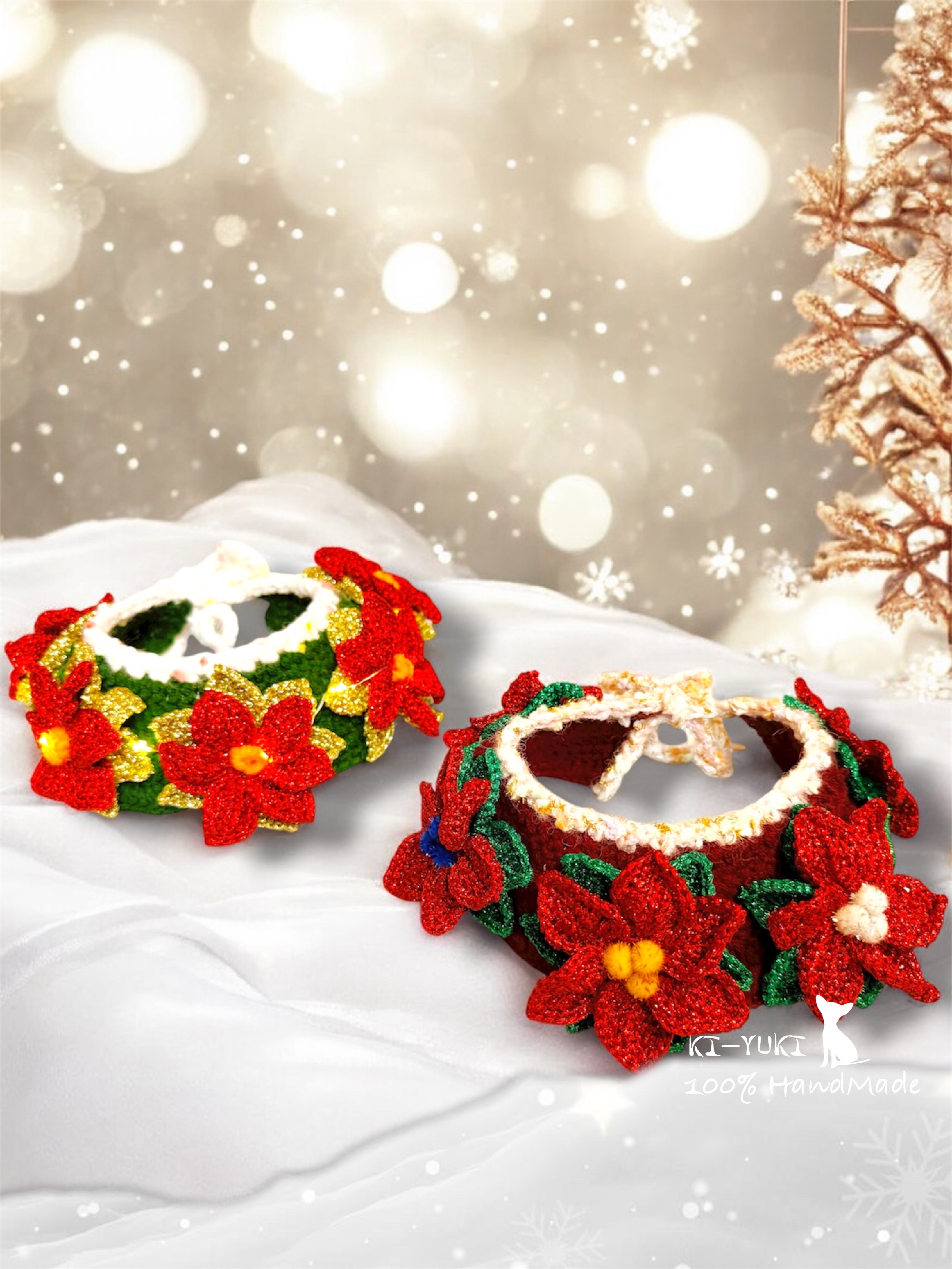 原創手作 聖誕禮物 寵物聖誕頸飾