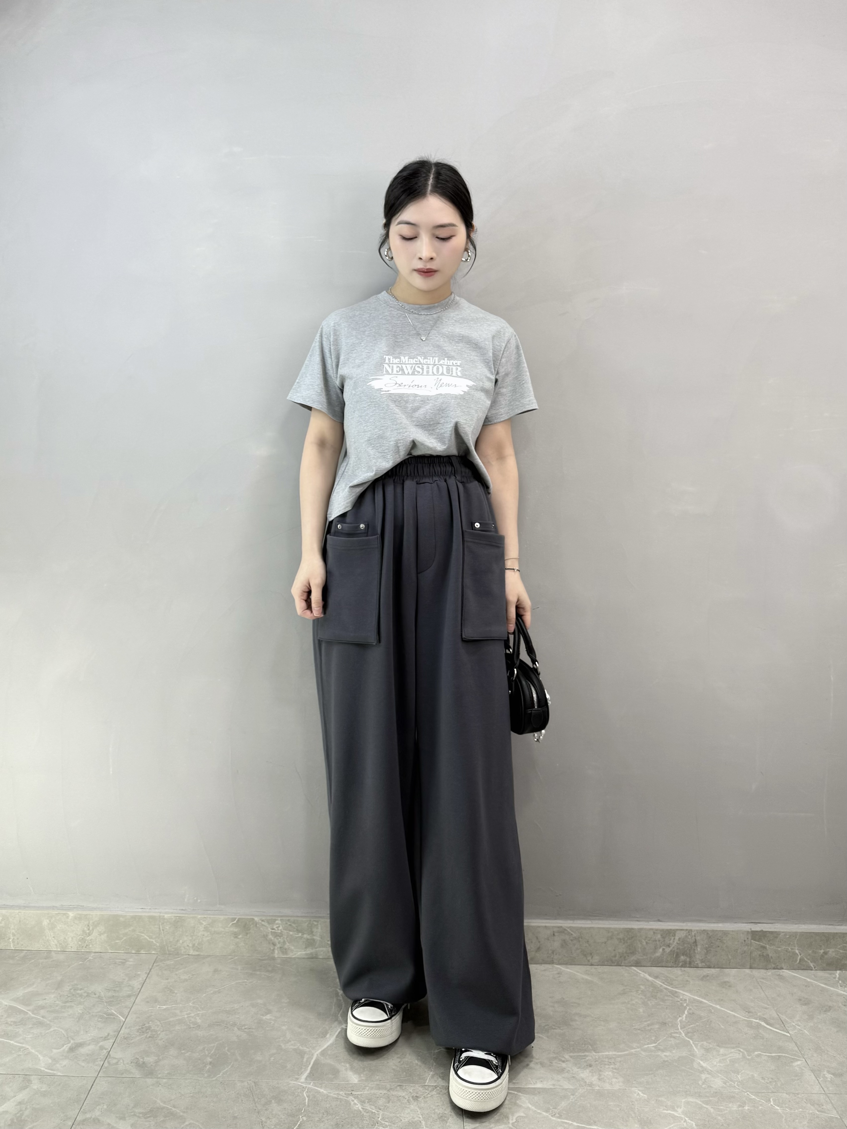 O72 Newshour短tee
