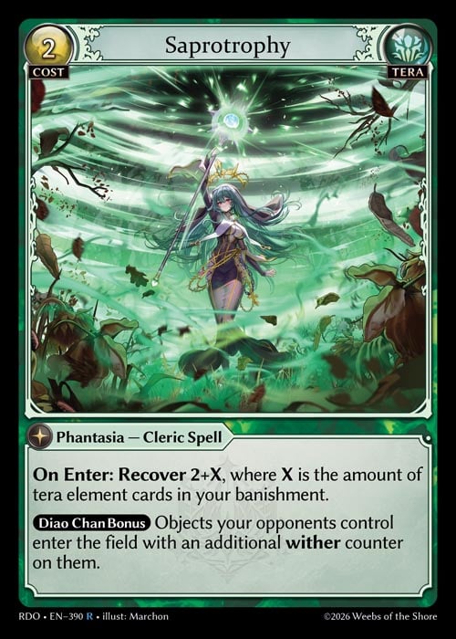 Saprotrophy / RDO-390 (R)