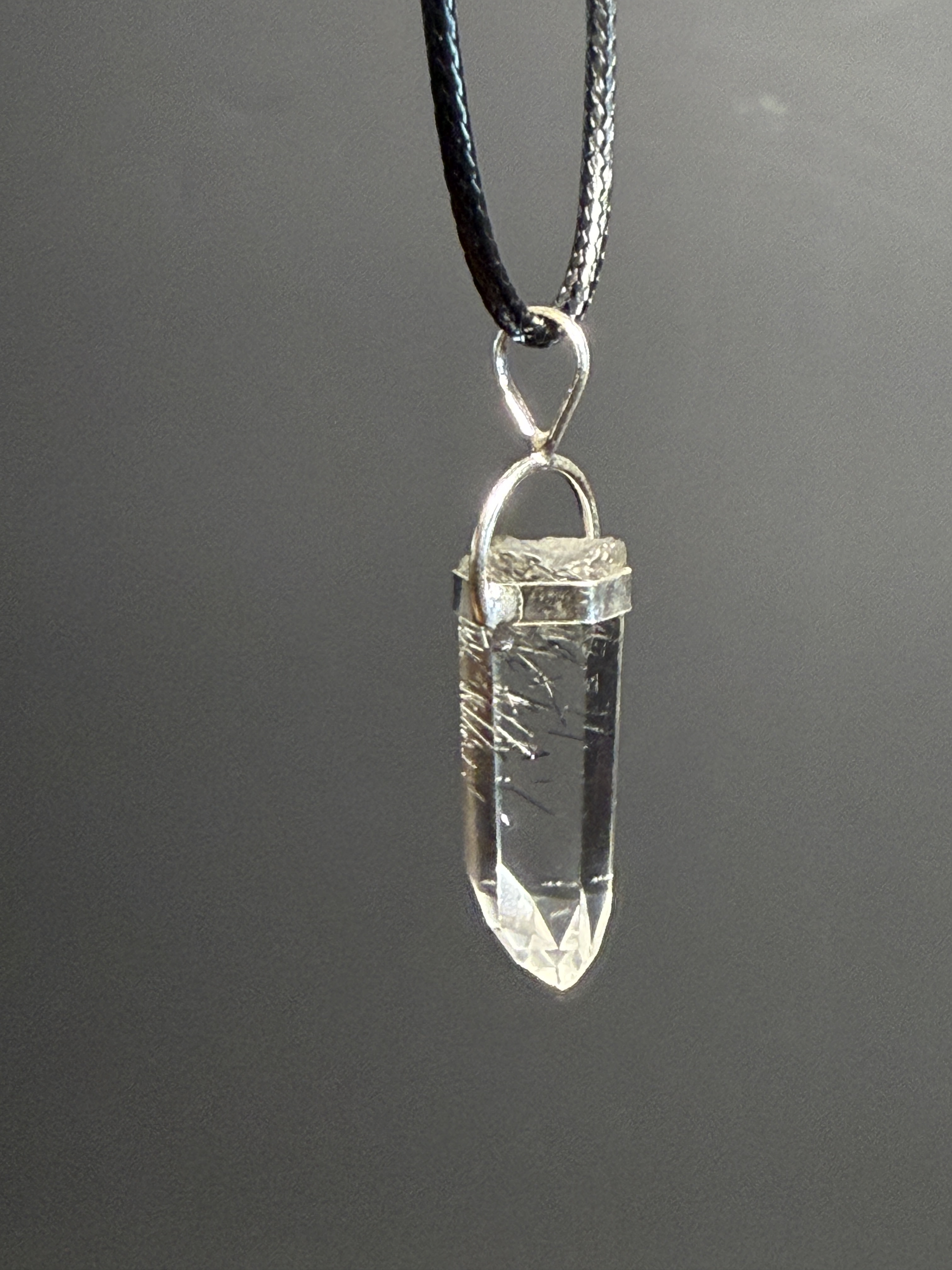 巴西黑髮晶吊咀 （25.5mm) (option 1)