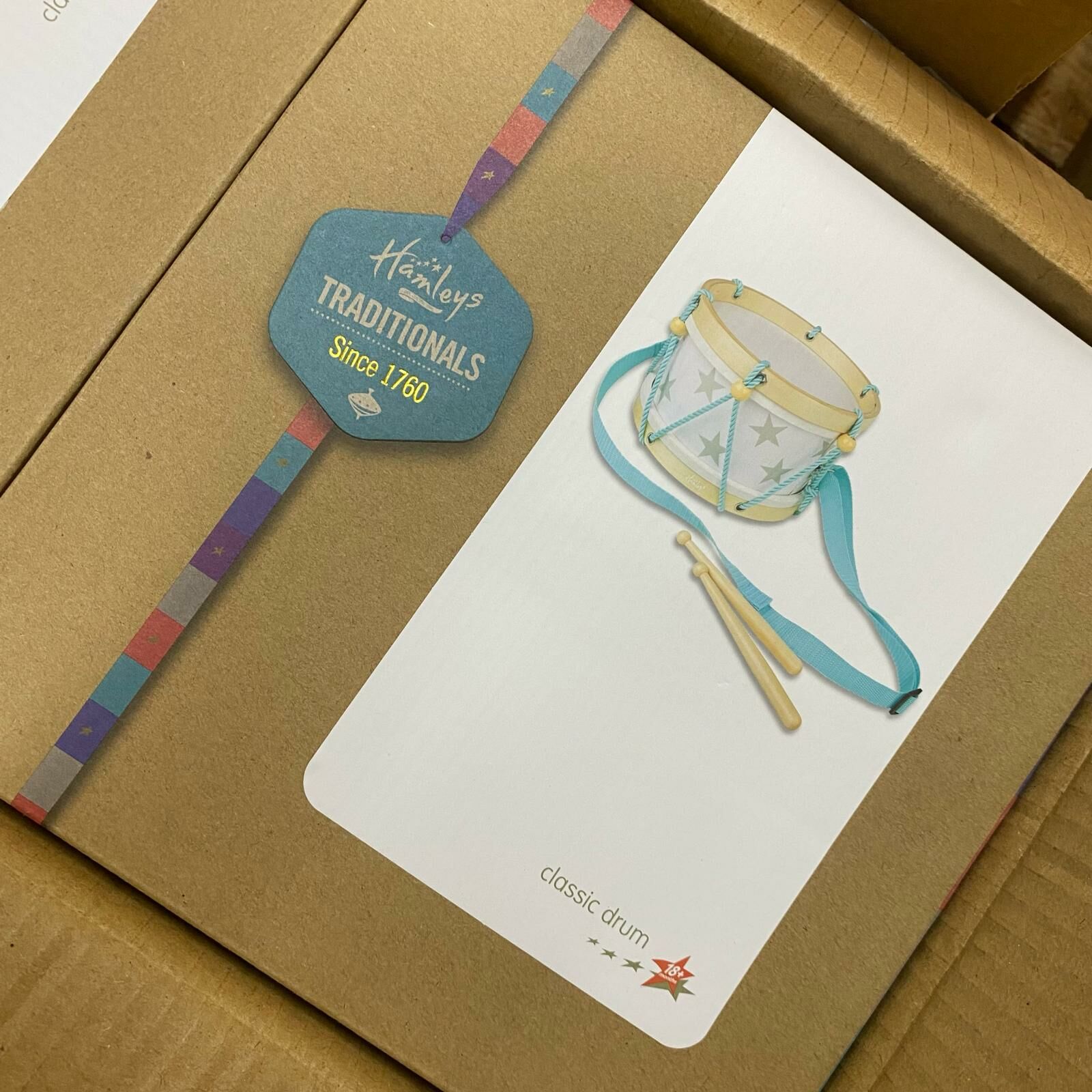 HM WOOD DRUM 木鼓玩具 - 現貨