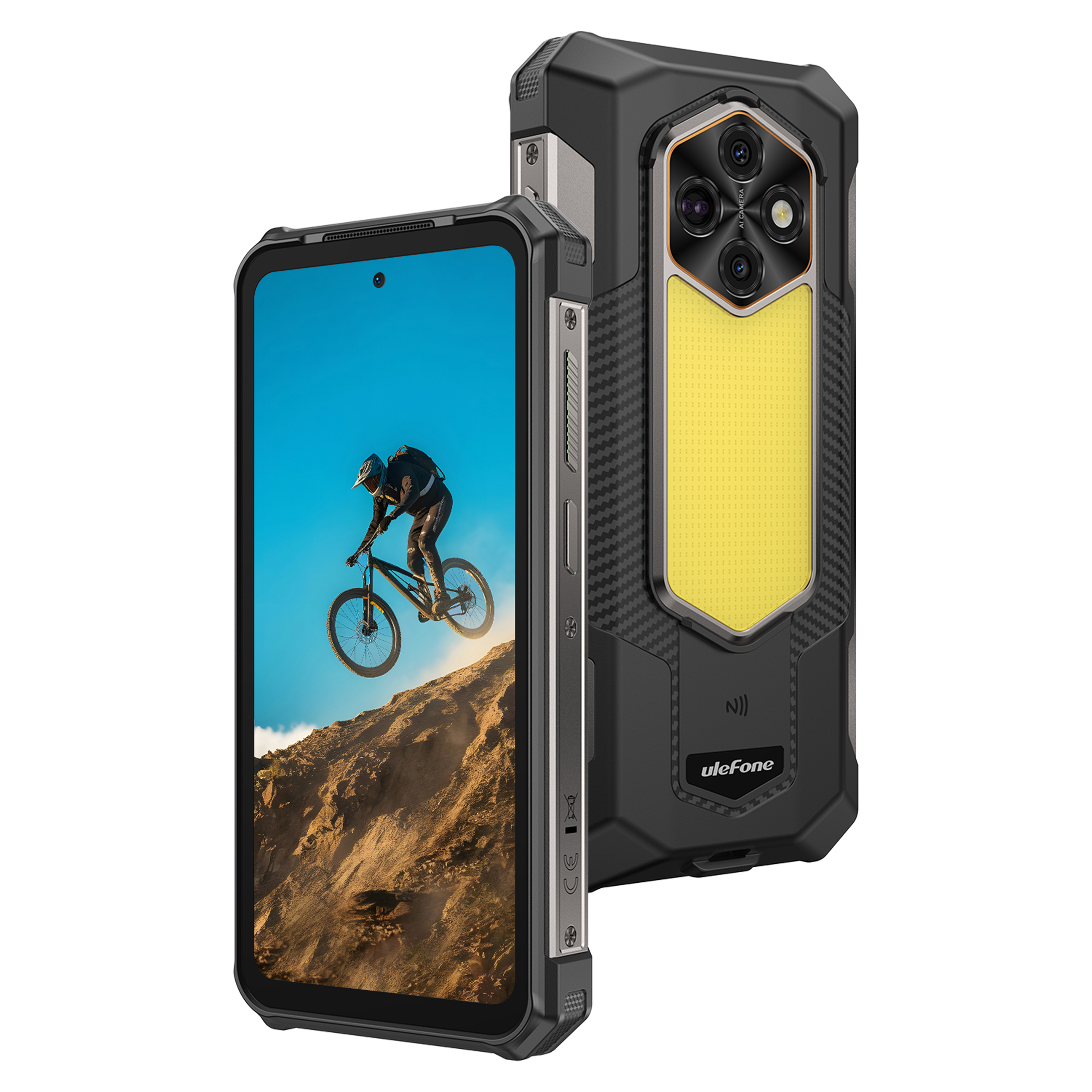 Ulefone RugKing 5 Pro | 8GB/256GB 6.78吋 20000mAh 夜視 露營燈 三卡槽 AI助手 Widevine L1 三防手機 Rugged Phone