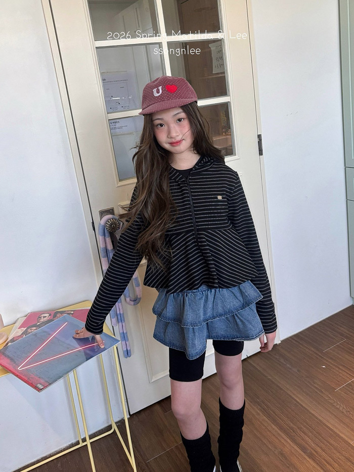 🇰🇷Matilda&Lee hood zipup