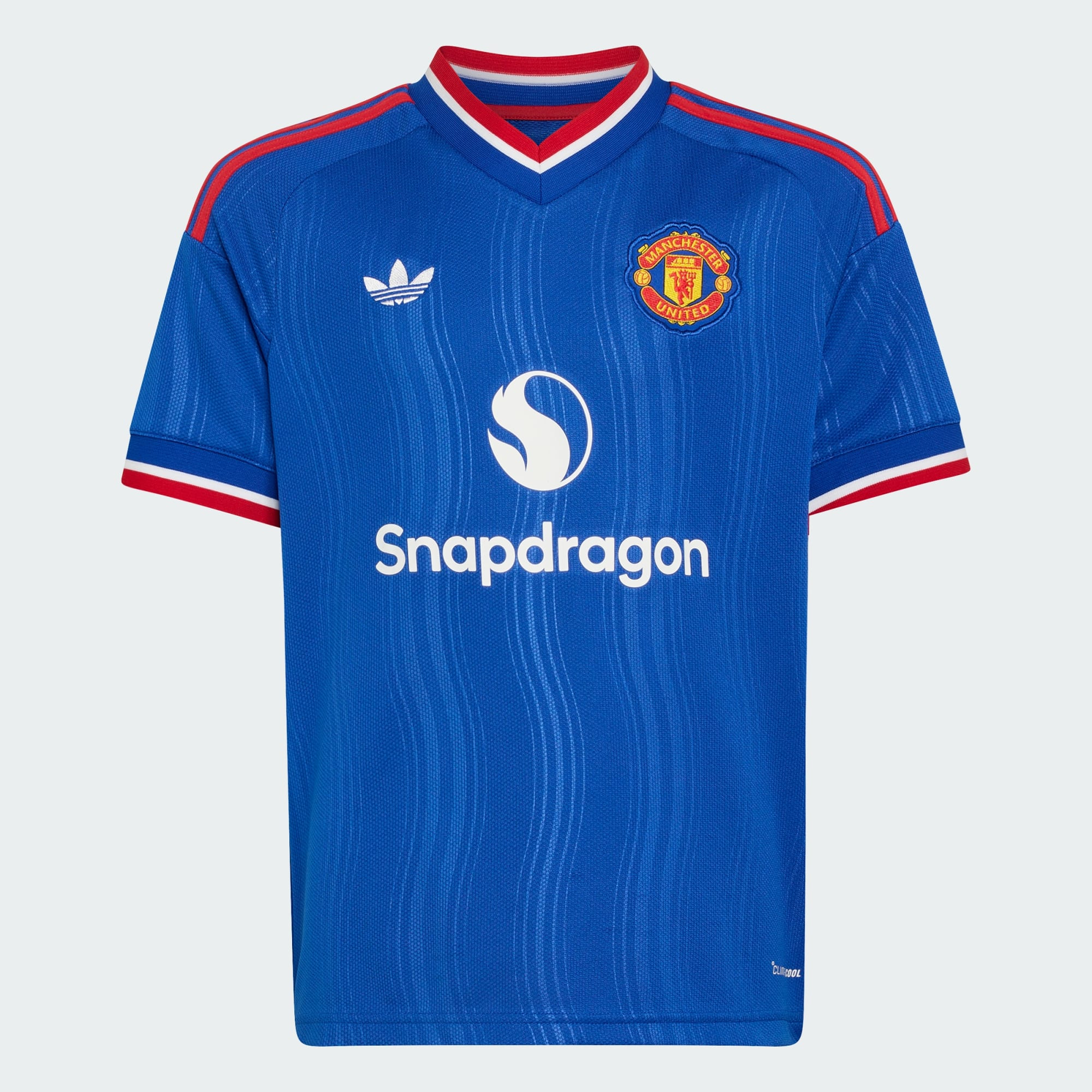 💙重溫經典藍魔傳奇 Adidas Manchester United 曼聯 2026-27 作客童裝球衣 (可加印字章) KC4814