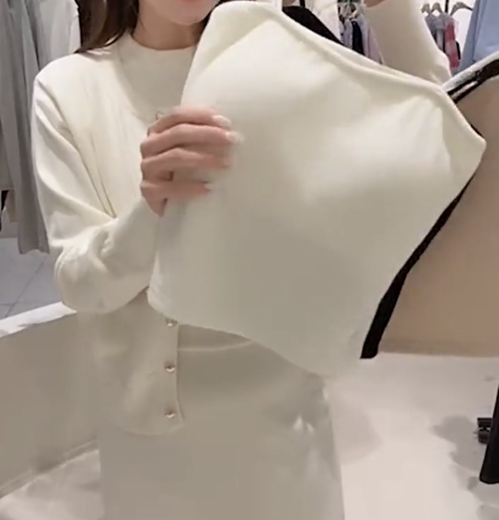 內薄絨毛的毛巾料彈性22/1 東大門檔口直播#ff2734