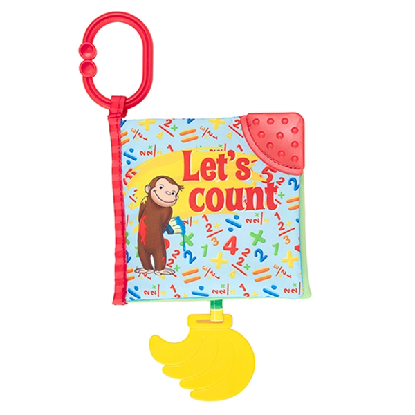 🇯🇵預訂 日本直送🇯🇵好奇的喬治嬰兒牙膠布書0m+