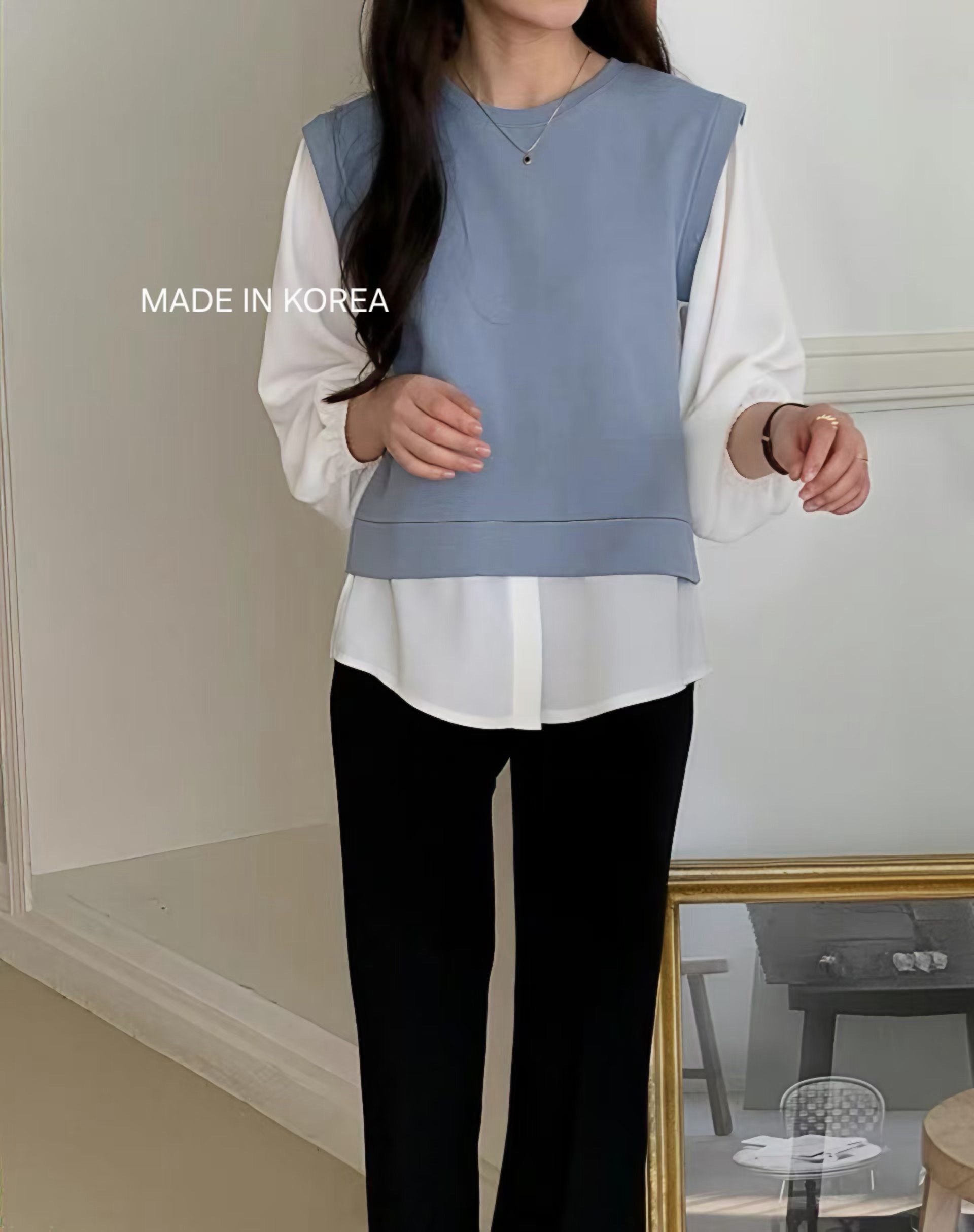 E5023 靚色拼布top