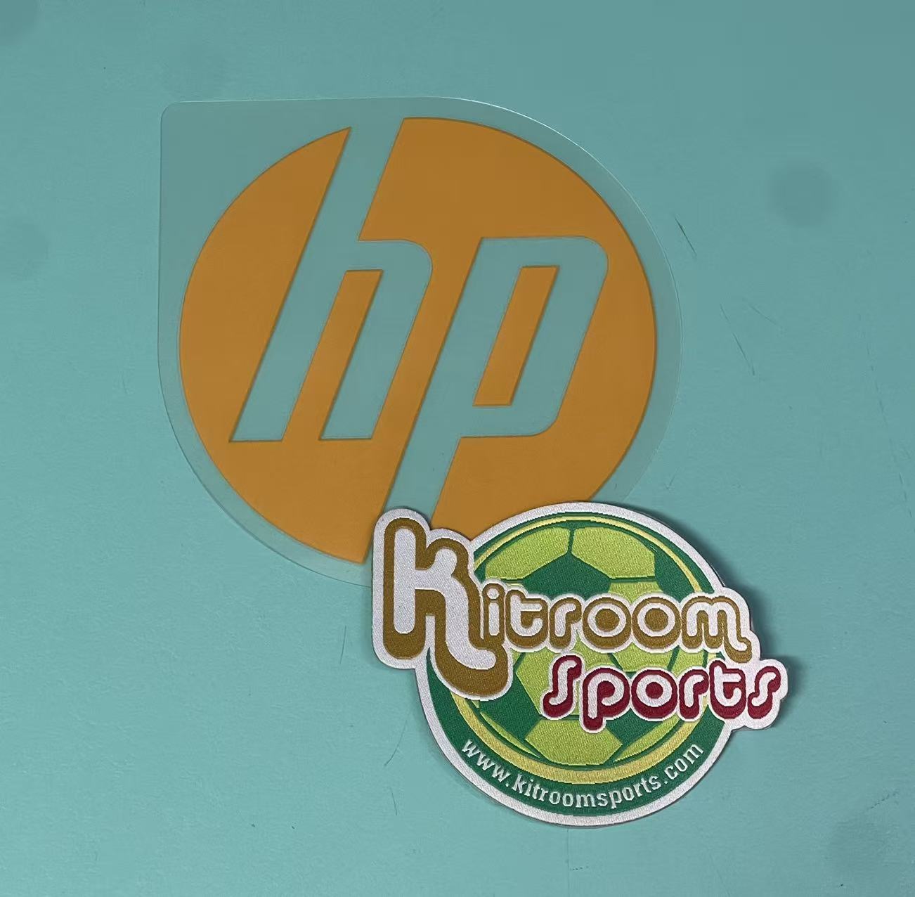 2023-24 Real Madrid Away Sleeve Sponsor " HP "