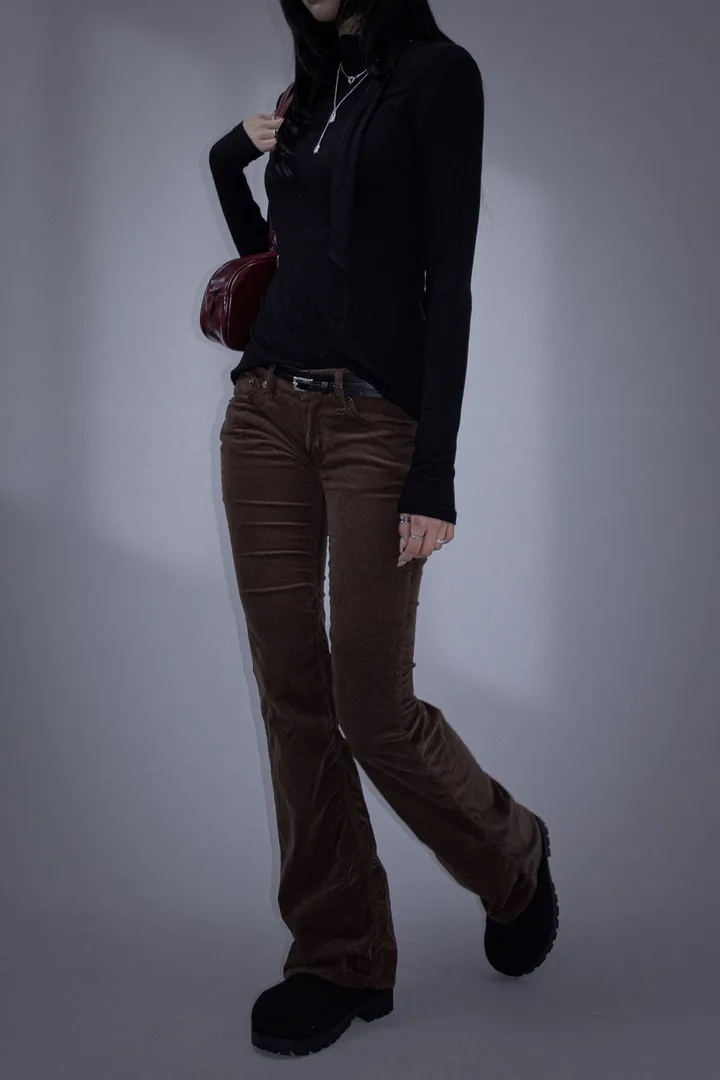 Cotton Tie-neck Long Sleeve