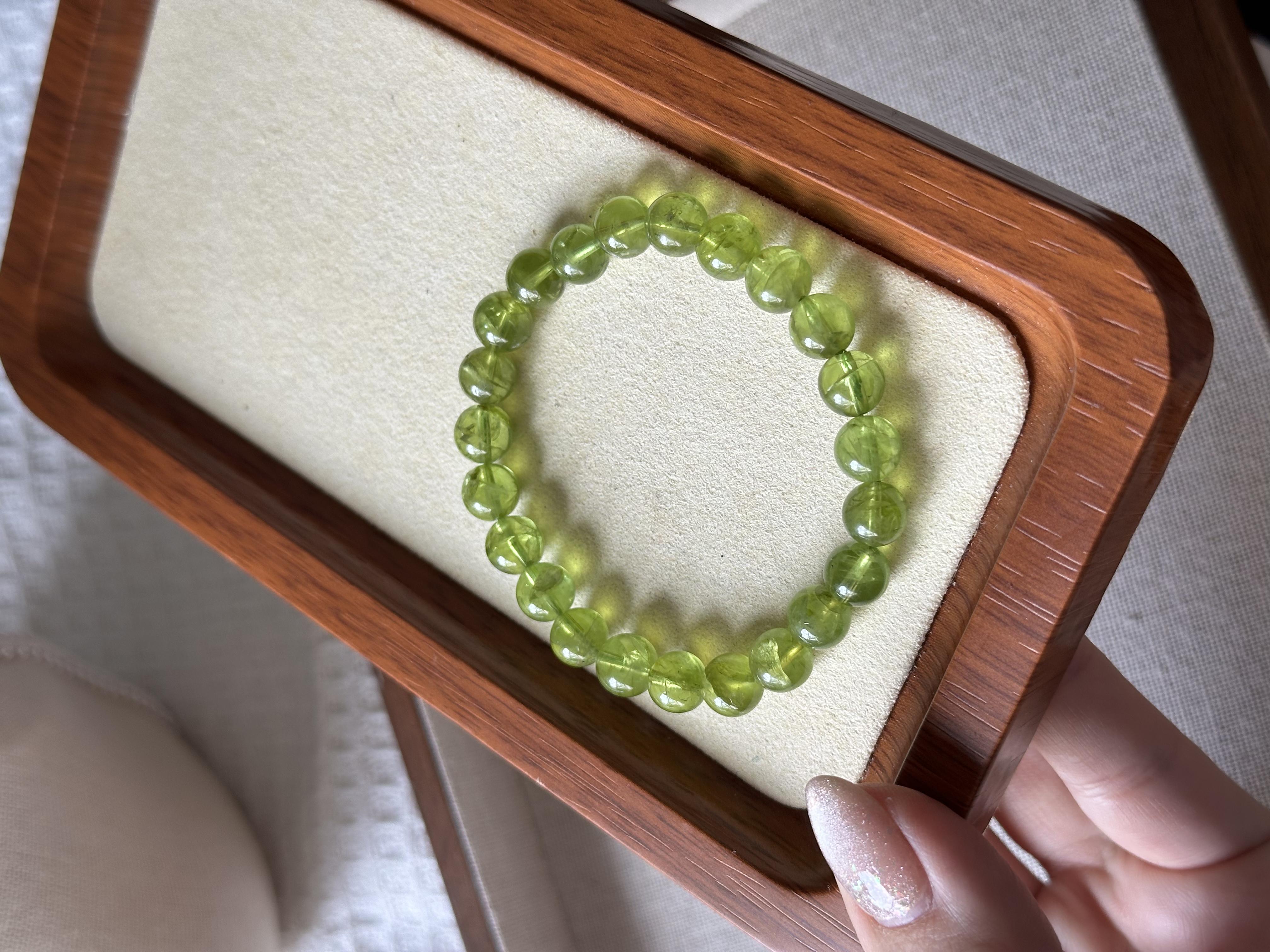 高货橄榄石 ｜High Grade Peridot 8.2mm
