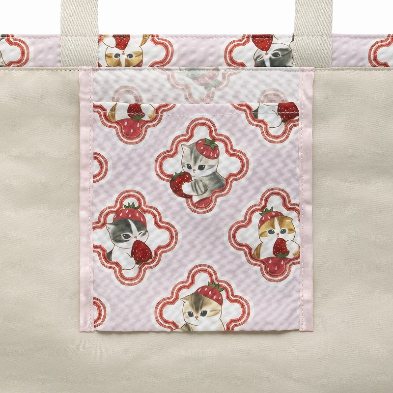 🎀【預訂】mofusand 草莓🍓系列 Flat Tote P