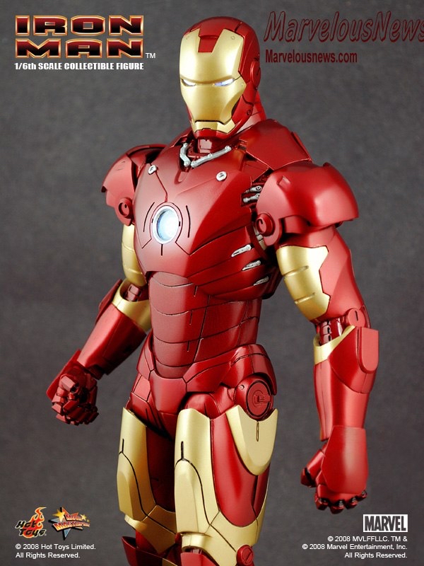 Hottoys Ironman Mark III可動figure 1/6 鋼鐵人 Mk 3 鐵甲奇俠 鋼鐵俠 
