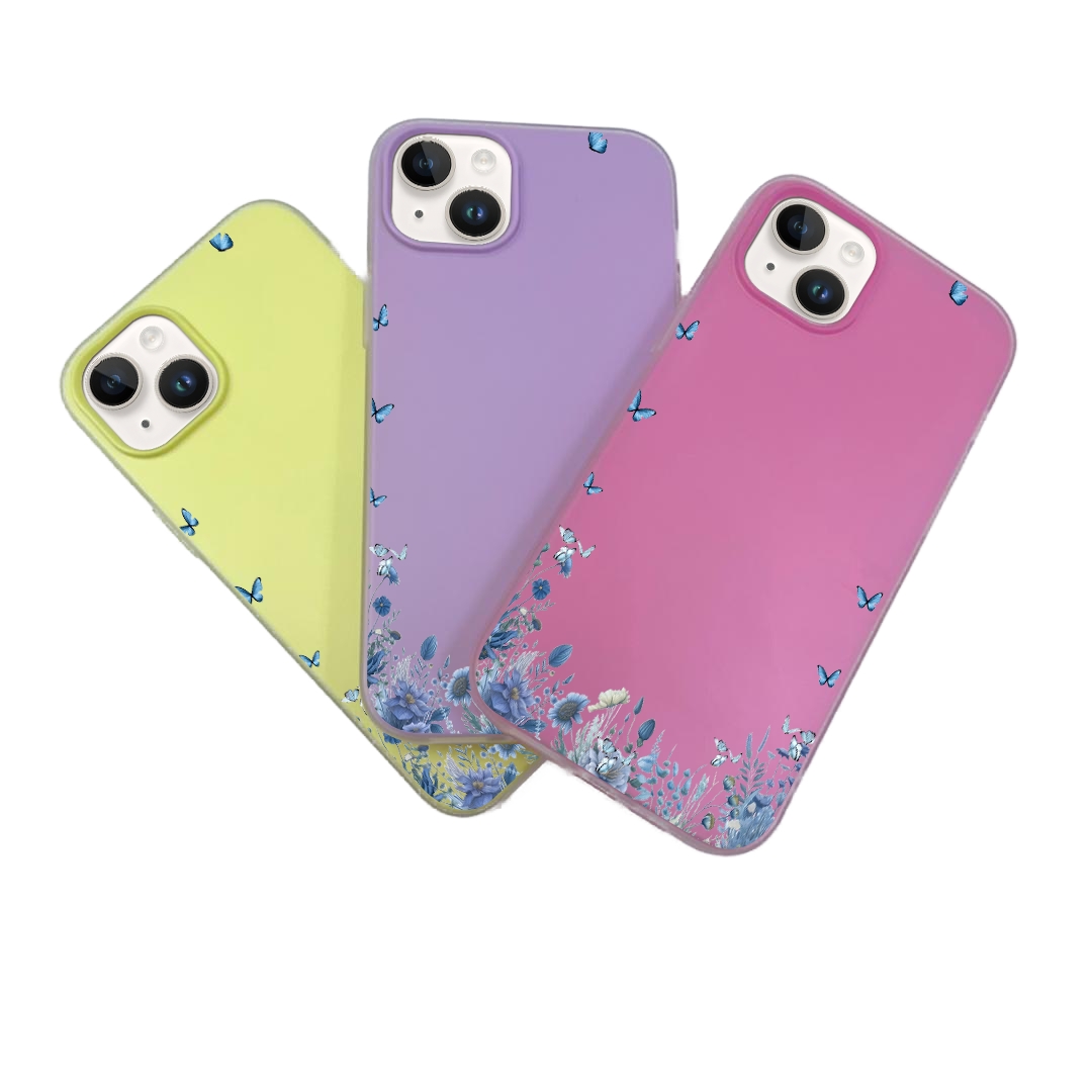 JELLY CASE PHONE FOR IPHONE - DESIGN BUTTERFLY C