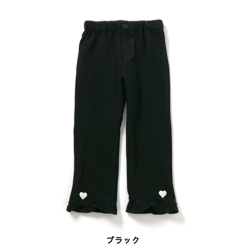 🆕 【⭐訂購⭐】日本直送 🇯🇵 🌀刺繡圖案口袋 摺邊褲腳 女孩長褲［3款選］🌀[ELCA-0091][260411]