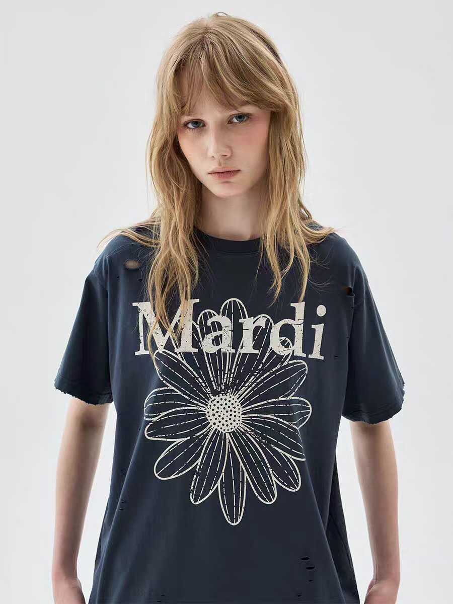 預訂 MARDI 新款破洞短袖Tee [貨號26C012]