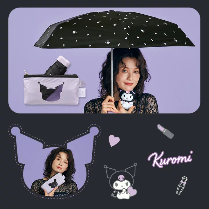 日本預訂📍Sanrio x WPC心心圖案防UV縮骨遮 不包郵