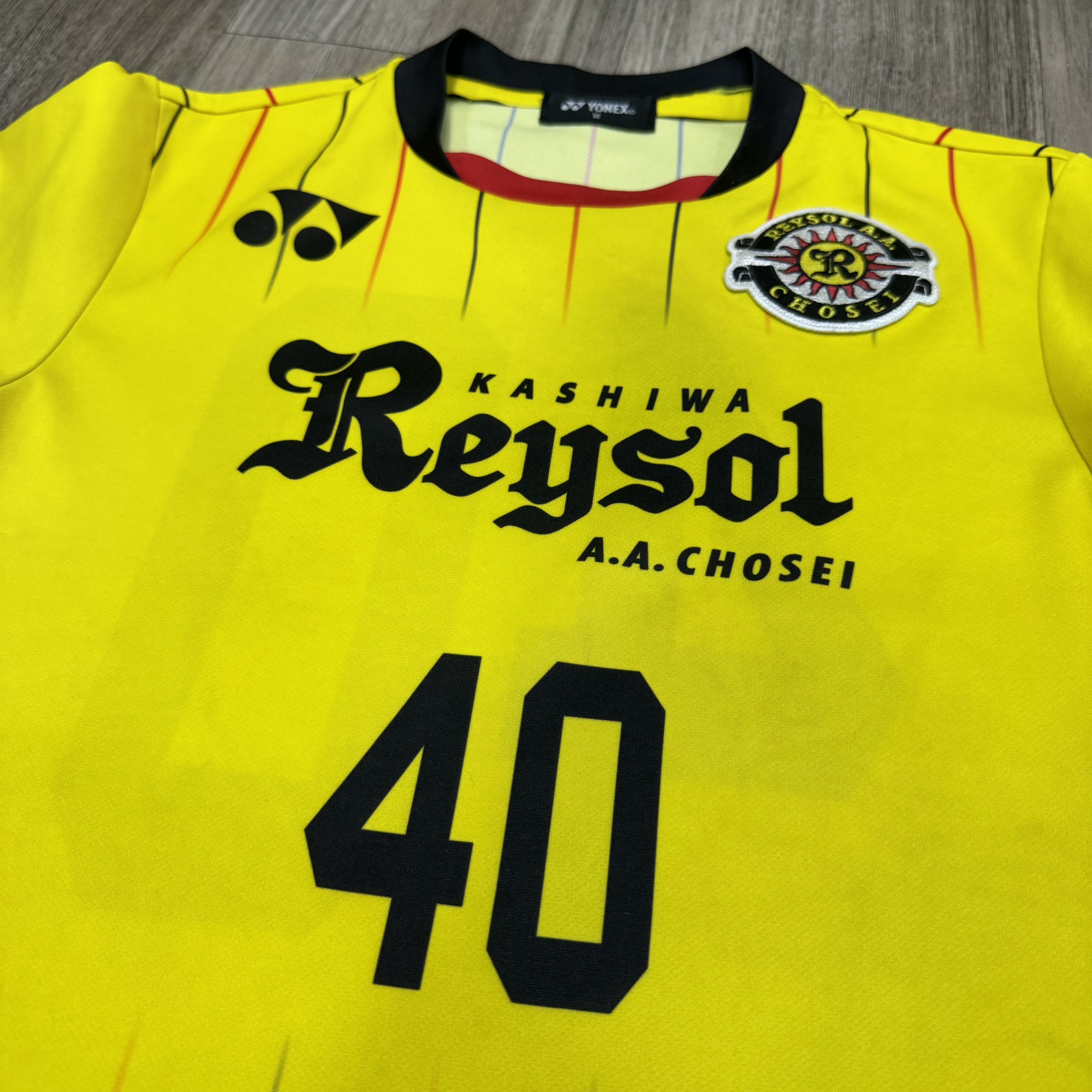 Kashiwa Reysol A.A. Chosei player issued/worn shirt #40