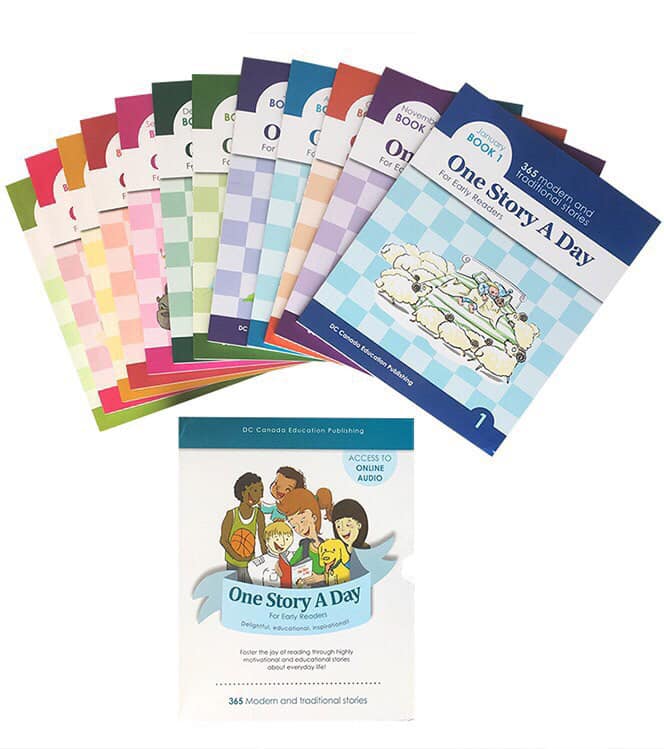 One Story A Day For Early Readers 小學版 英語天天故事｜12 books｜點讀版