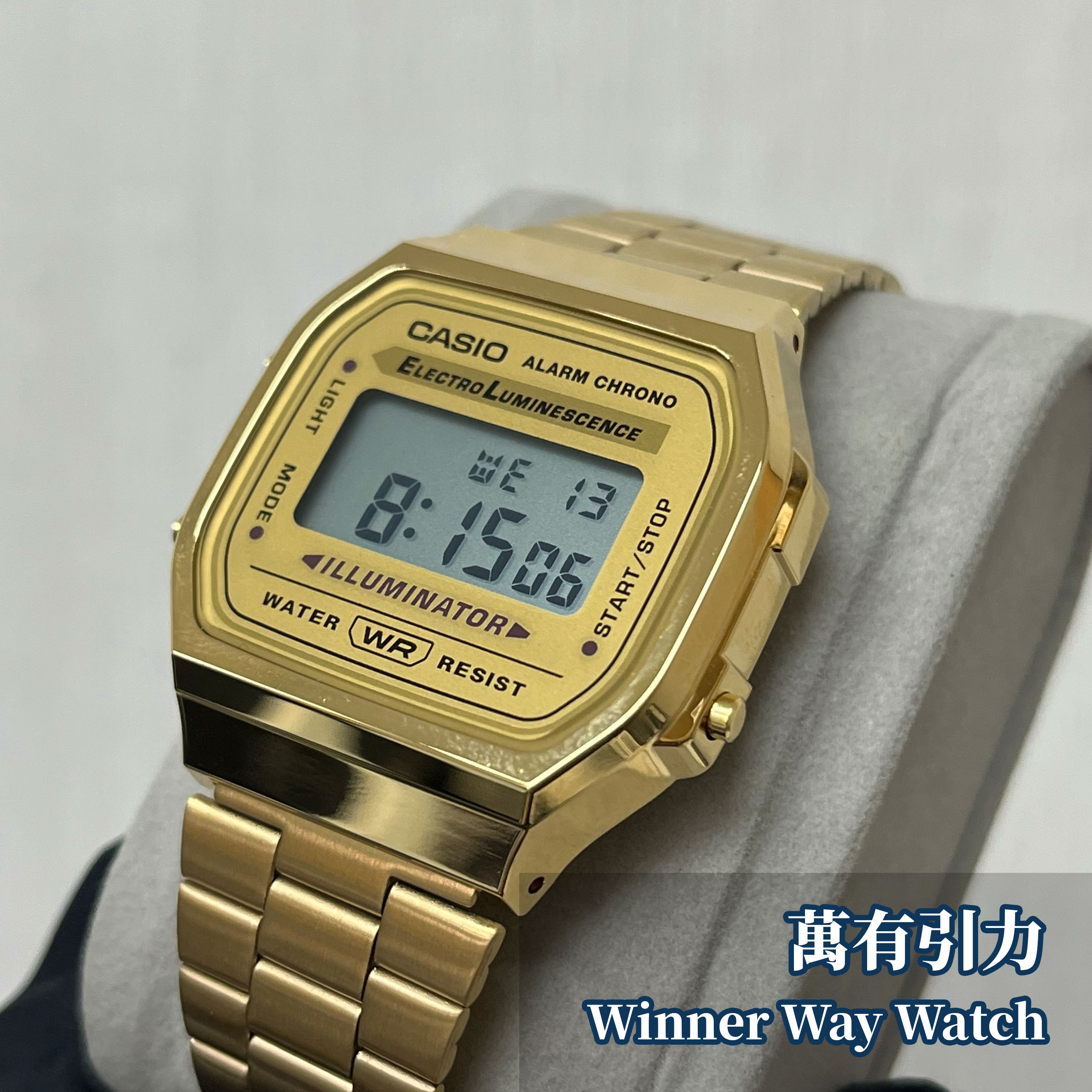 Casio A168WG-9W | Winner Way Watch