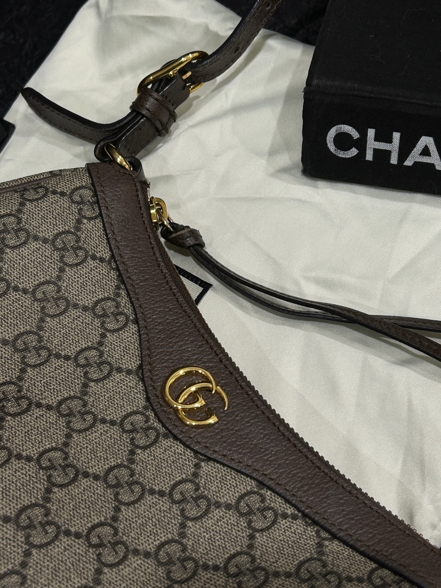 【預訂貨品】Gucci 老花Ophidia腋下包