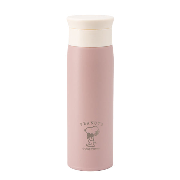 【預訂】Snoopy 500ml 保溫瓶 (pink)