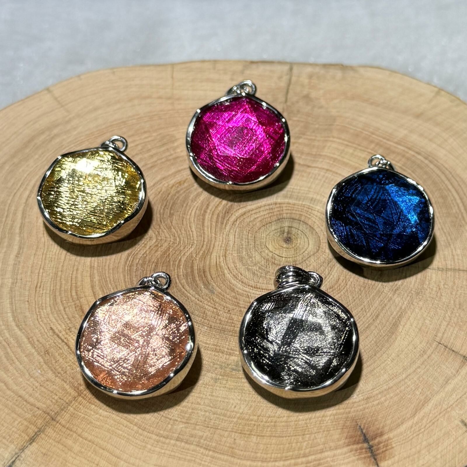 天鐵吊飾 (雙面六芒星)