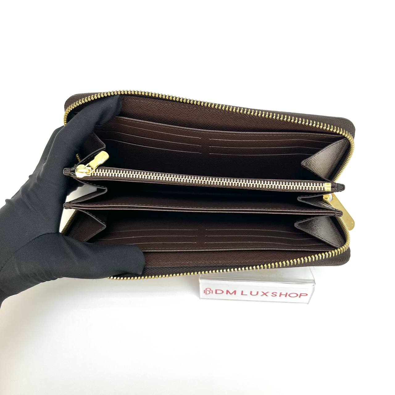 LV Damier Zippy Long Wallet