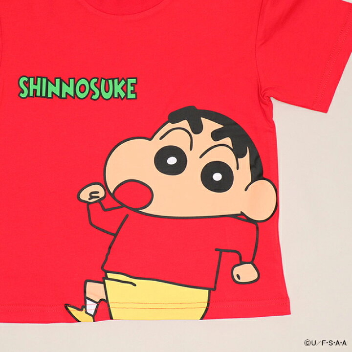 🇯🇵預訂 日本直送🇯🇵Babydoll x蠟筆小新系列人物前後大印花短袖T恤