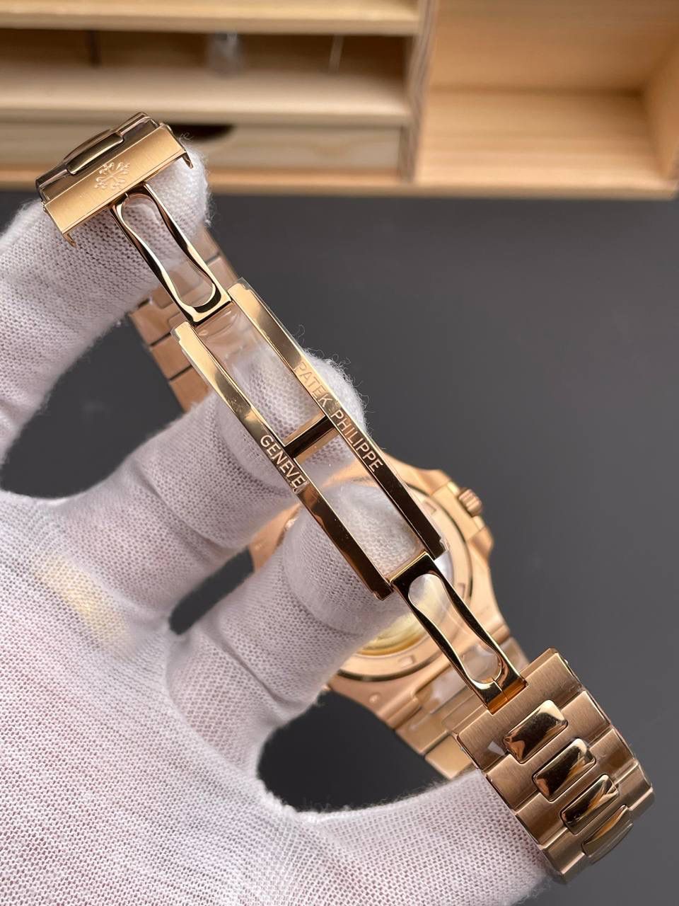 鹦鹉螺5711 玫金/40mm/324机😍💯🤍