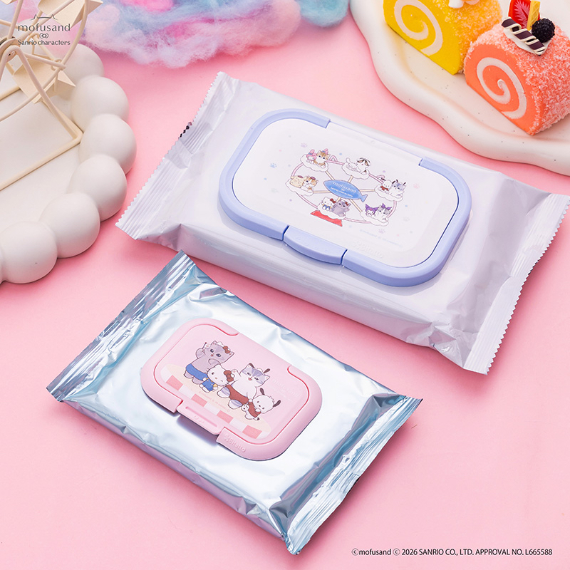 🎀【預訂】Sanrio x Mofusand 濕紙巾蓋