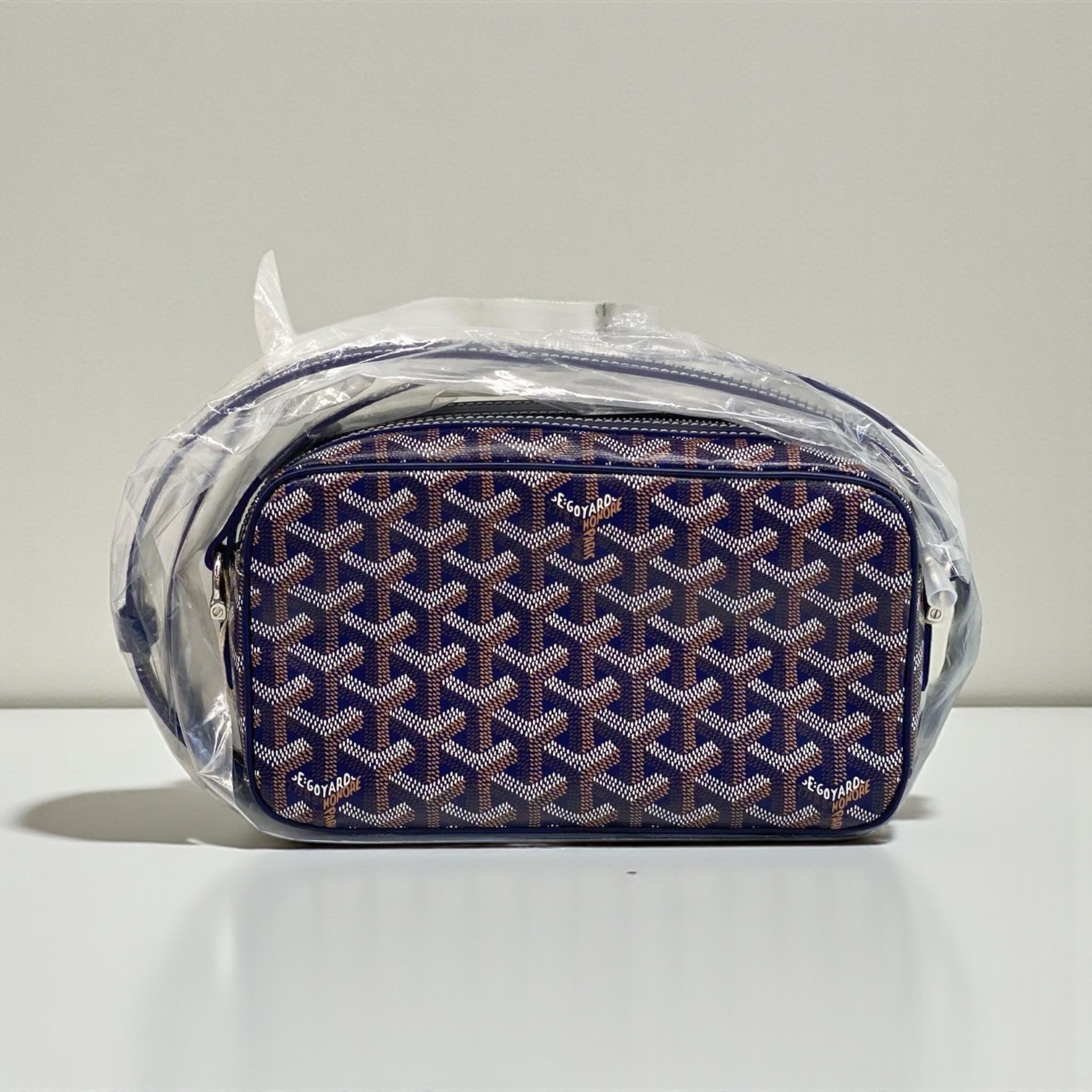 Unused Goyard Cap Vert PM Bag-Navy