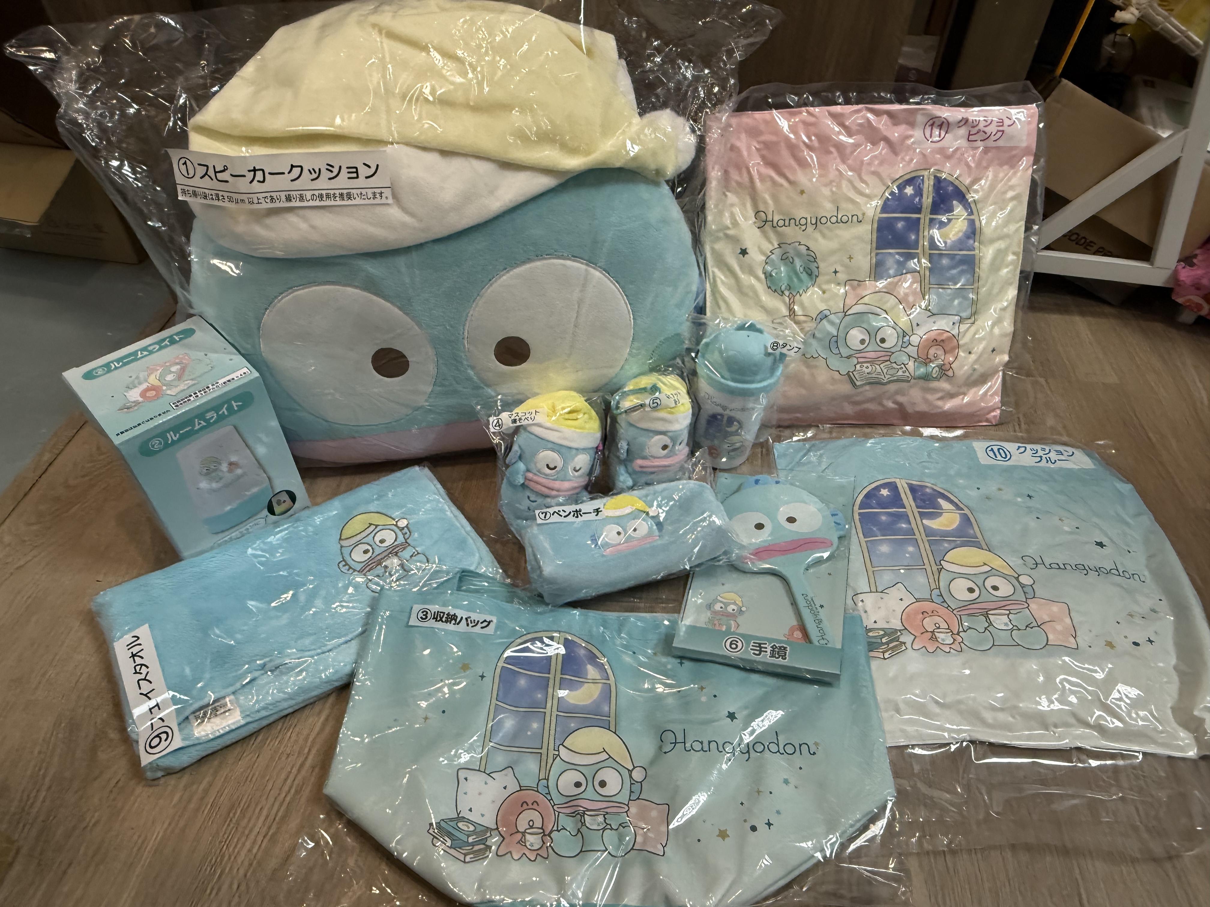 日本直送  水怪小寶寶瞓覺一番賞